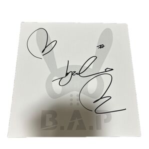 B.A.P ビエピ zelo じゅのん サイン色紙