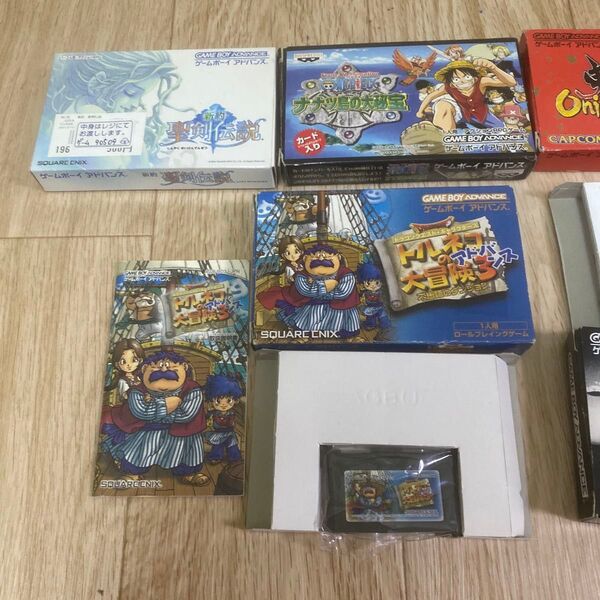 ゲームボーイアドバンスソフトセット。 トルネコの大冒険3