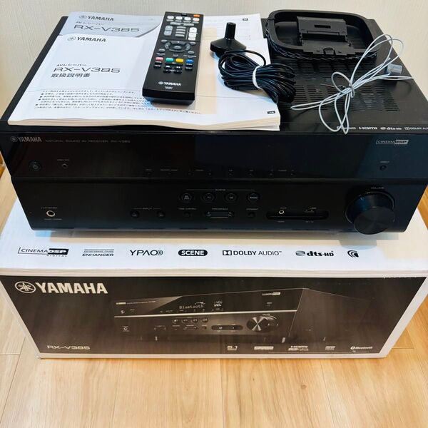 YAMAHA ヤマハ AVアンプ RX-V385AVレシーバー 5.1chパワーアンプ内蔵