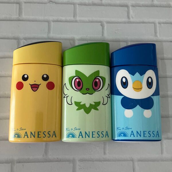ANESSA アネッサ パーフェクトUV スキンケアミルクNA 60ml×3点セット 新品未使用 ポケモンコラボ 限定品