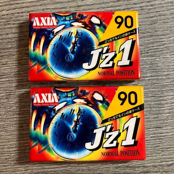 AXIA J'z1 カセットテープ 90分 2個セット 未使用
