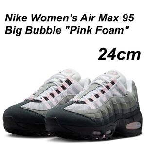 Nike Women's Air Max 95 BigBubble "Pink Foam" 24cm