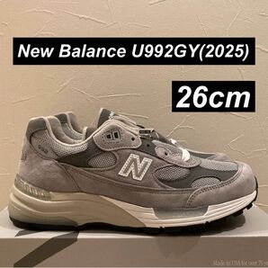 【新品未使用】New Balance U992GY "Grey" 2025 【26cm】