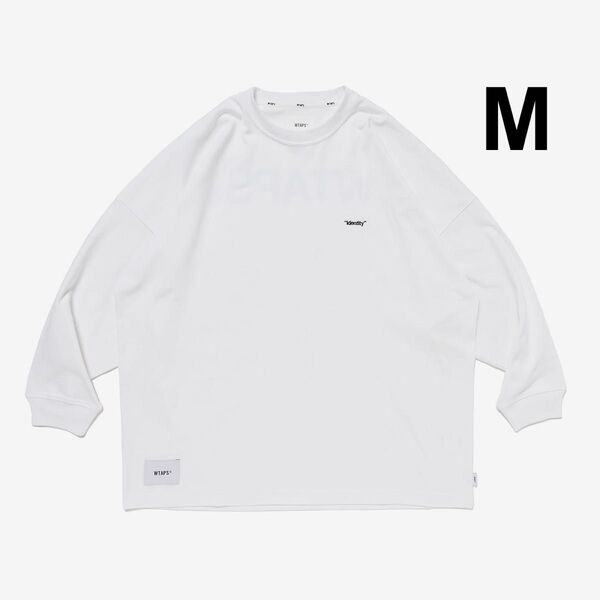 【新品未使用】WTAPS 25SS IDENTITY LS 【WHITE 】