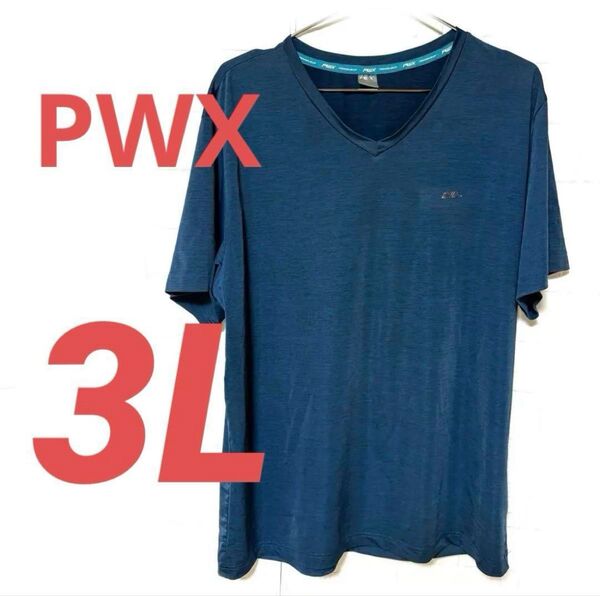 【PWX】スポーツTシャツ メンズ 3L