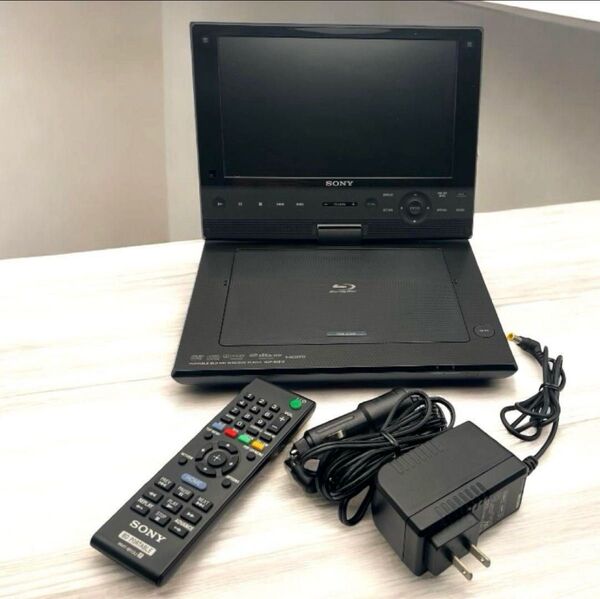 SONY ポータブルBlu-ray DVDプレーヤー BDP-SX910 ソニー ポータブル 9V型 動作確認済み