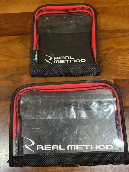 中古 REAL METHOD エギホルダー エギケース 2種セット