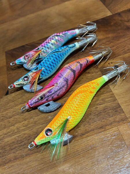 中古 ヨーヅリ エギ 2.5号 4個セット