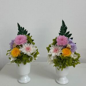 プリザーブドフラワー アレンジメント 仏花