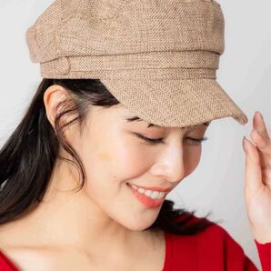 お洒落 可愛い ワークキャップ キャップ 帽子 レディース 女性 ベージュ 可愛い