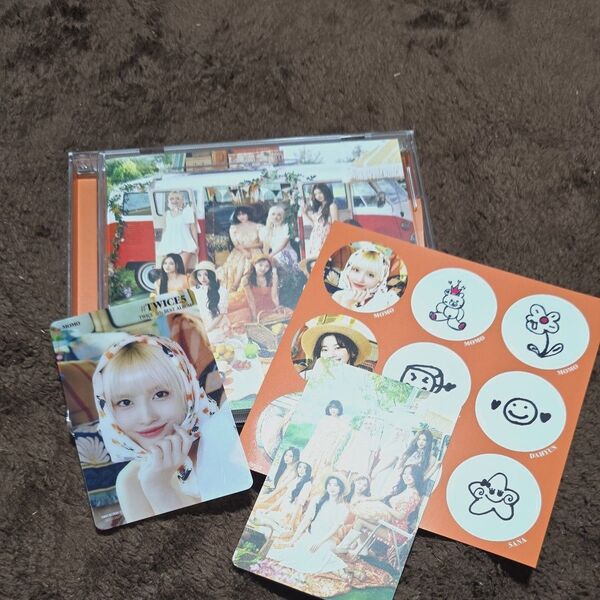 #TWICE5 アルバム 通常版トレカ モモセット タワレコ特典