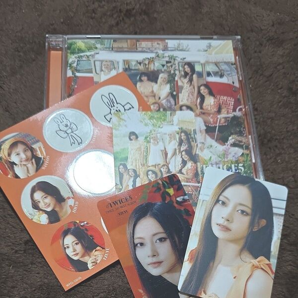 #TWICE5 アルバム 通常版トレカ ツウィセット タワレコ特典