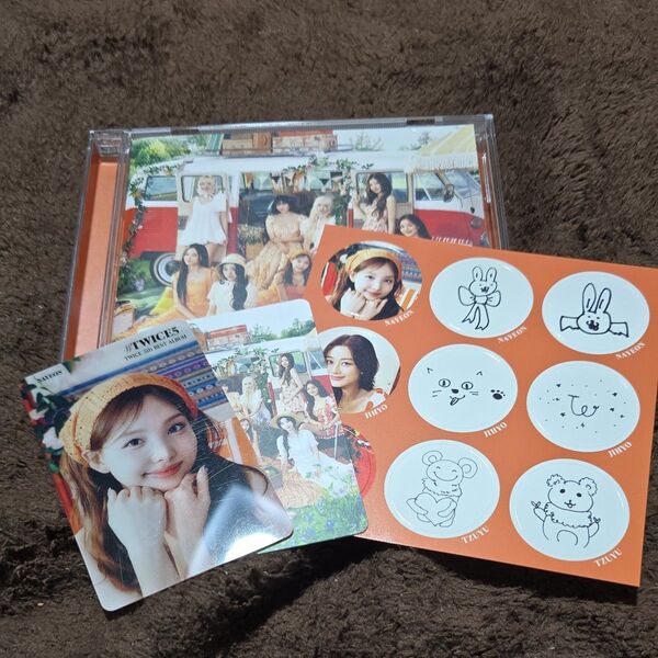 #TWICE5 アルバム 通常版トレカ ナヨン タワレコ特典