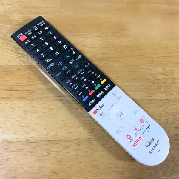 シャープ SHARP AQUOS 純正リモコン GB354SA 動作確認済み 清掃済み テレビリモコン