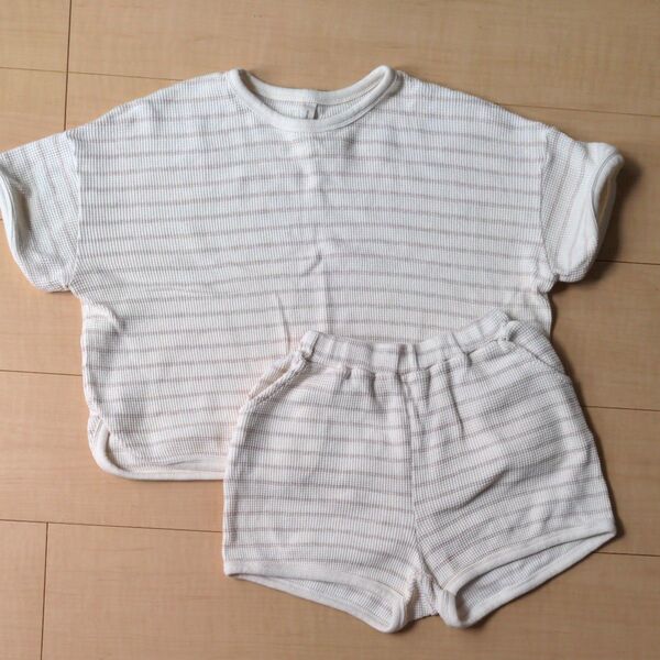 la camel セットアップ ワッフル Lサイズ