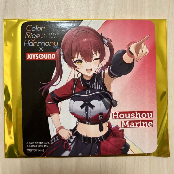 ホロライブ JOYSOUND 宝鐘マリン コースター