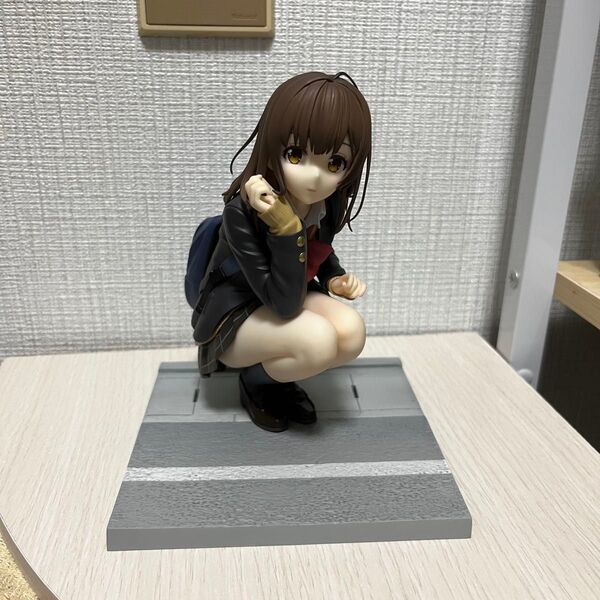 荻原沙優 ノンスケールフィギュア グッドスマイルカンパニー 国内正規品 ひげを剃る そして女子高生を拾う