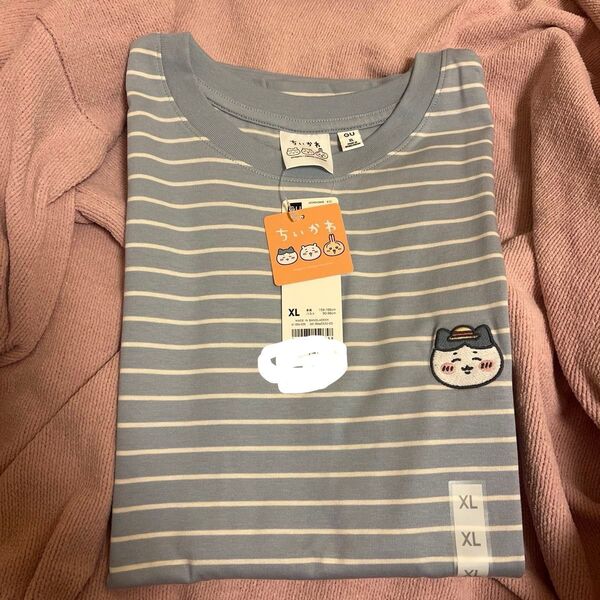 ちいかわ ボーダーT Tシャツ ハチワレ