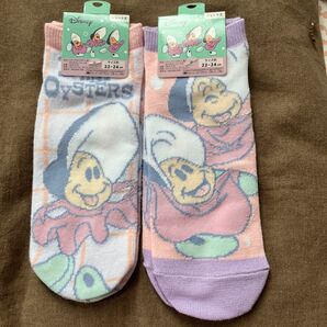 ディズニーキャラクター靴下 22〜24cm 2足