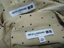 ユニクロ INES DE LA FRESSANGE イネス ド ラ フレサンジュ セットアップ カットソー スカート サイズXS W55cm メ8101_画像5