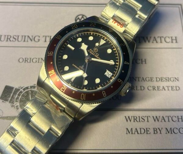 GMT 自動巻き チューダー ブラックベイタイプ