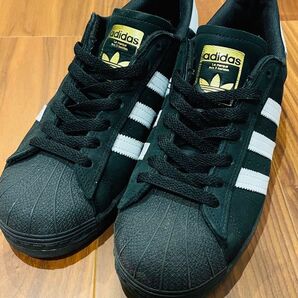 adidas スーパースター ブラック 25.5㎝