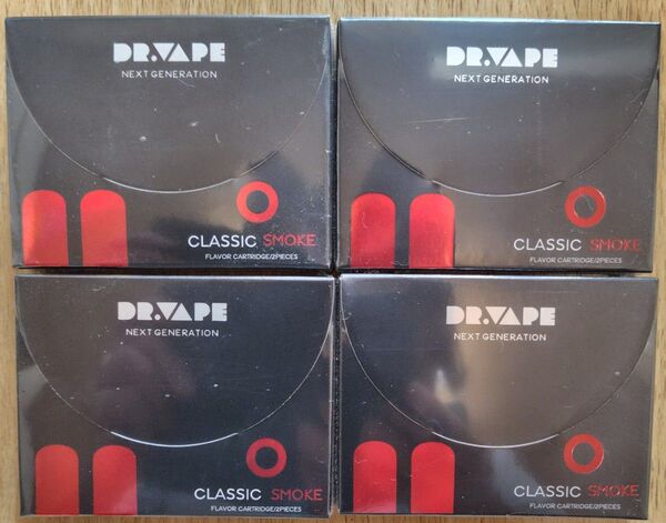 【DR.VAPE】カートリッジ クラシックスモーク 4箱 Model 2 フレーバーカートリッジ