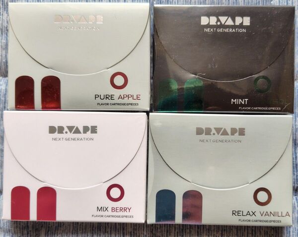 【DR.VAPE】カートリッジ 4箱 ドクターベイプ フレーバーカートリッジ Model2専用