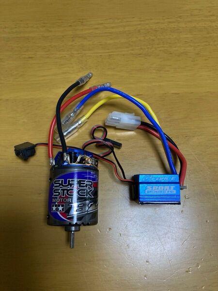 G-FORCE アンプ + タミヤスーパーストックモーター(オマケ付き)
