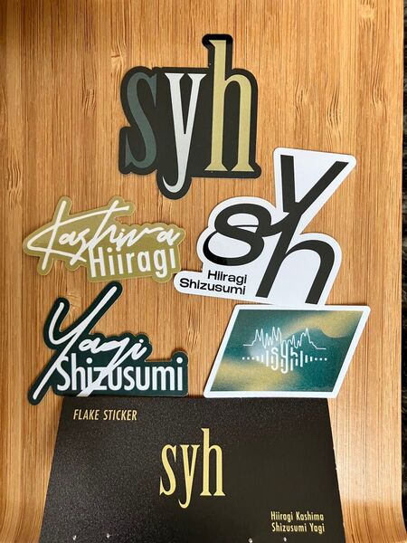 ライブイベント「syh -映画 ギヴン 柊mix-」オフィシャルグッズ 【FLAKE STICKER】フレイク ステッカー シール