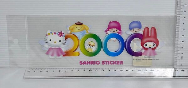 日本製 2000年 ステッカー フェアリー ハローキティ サンリオ 平成レトロ シール デカール マイメロディ キキララ プリン