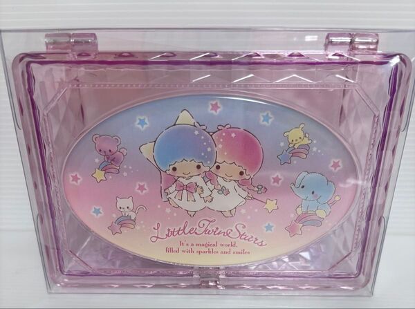 キキララ 小物入れ クリアピンク アクセケース サンリオ キラキラ アクセサリー