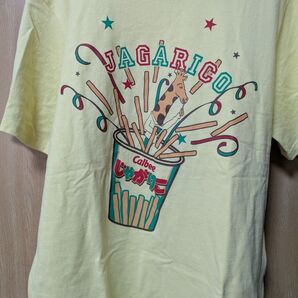 Calbee じゃがりこ Tシャツ イエロー系