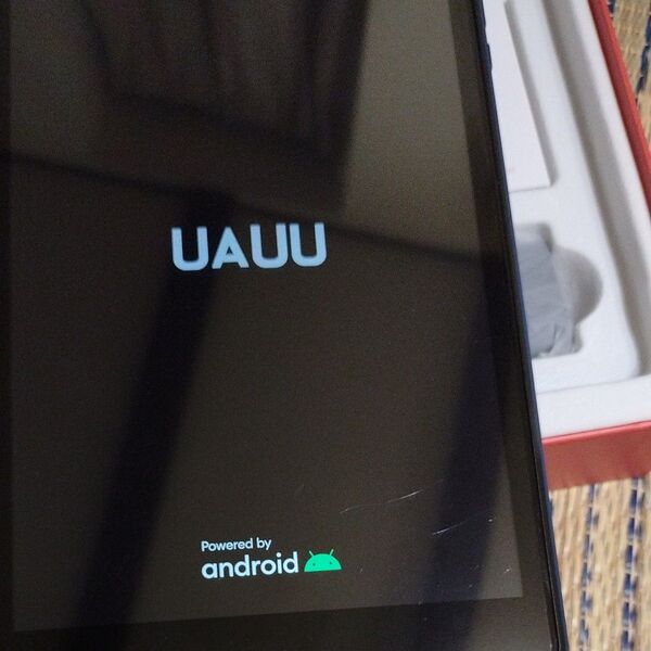 UAUU 8インチタブレット Android 保護フィルムに傷あり メモリ 3GB ストレージ64GB