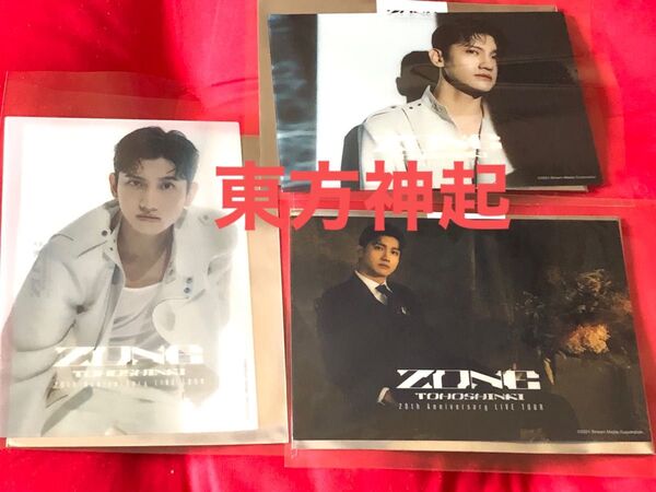 東方神起 ZONE クリアフォトカード チャンミン