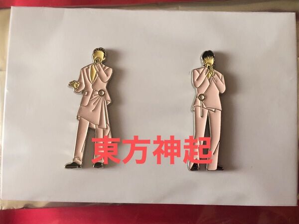 東方神起 ZONE ニコイチピンズ ピンバッジ