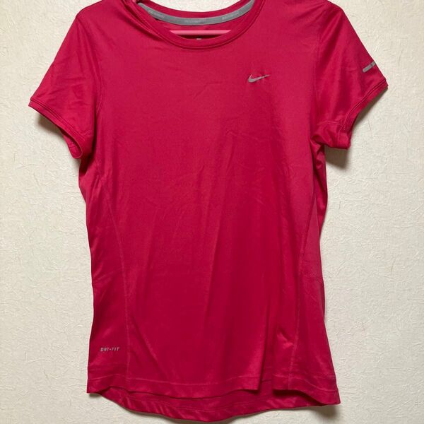 NIKE DRI-FIT Tシャツ ピンク