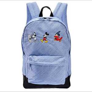 * Disney rucksack backpack * Mickey Denim * history fee Mickey man and woman use 