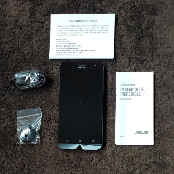 ASUS Zenfone スマートフォン ブラック ほぼ新品