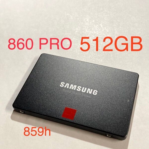 ★ 512GB SSD SAMSUNG 860 PRO MZ-76P512 2.5インチ SATA MLC ★