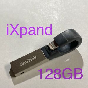 ★ 128GB iXpand Slim フラッシュドライブ SanDisk サンディスク SDIX30 中古 ★