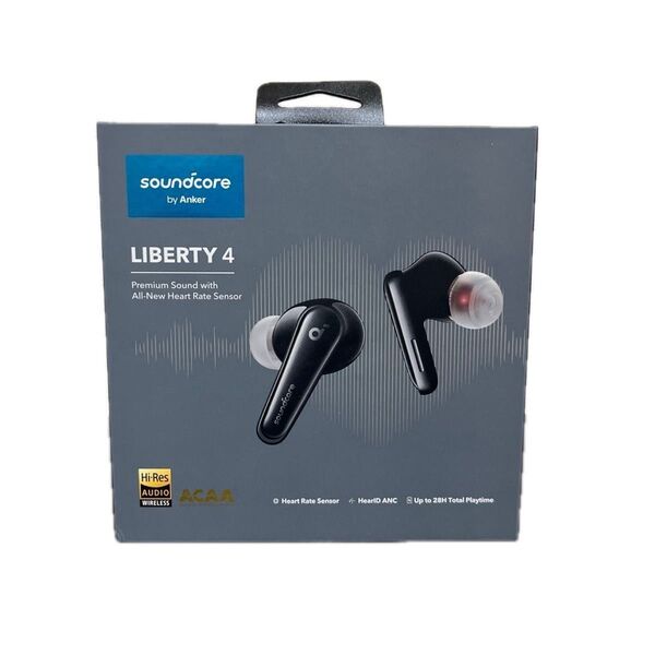 Soundcore by Anker LIBERTY 4 ブラック サウンドコアリバティー4 ノイズキャンセリング+専用ケース