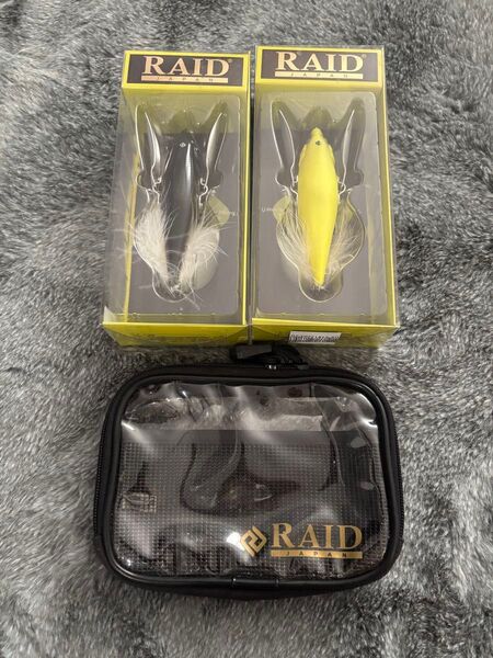 ☆レイドジャパン RAID JAPAN ルアー 2個セット 中古品☆