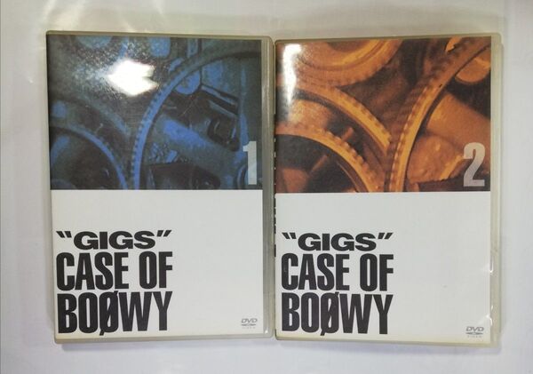 BOOWY DVD【GIGS CASE OF BOOWY】① ② セット