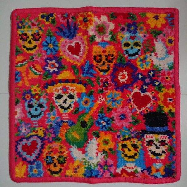 B級品 ビバメキシコ ハンカチ FEILER フェイラー ピンク