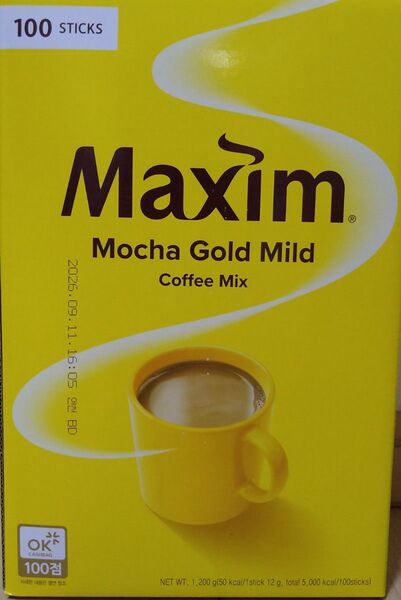 マキシムコーヒー 50本 スティックコーヒー 韓国