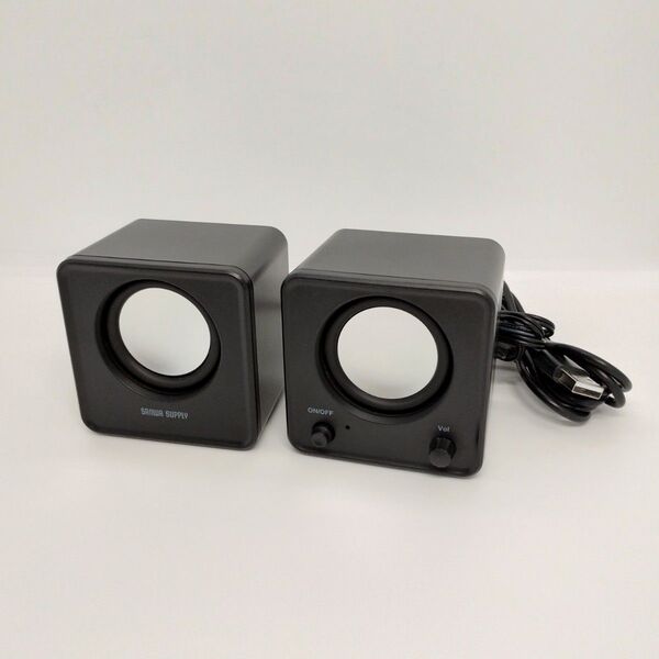 サンワサプライ USBスピーカー MM-SPU21BK