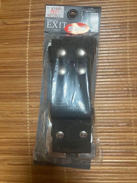 WORKERZ EXIT ジョイントウエストサポーター ブラック 未使用