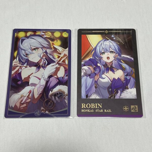 崩壊スターレイル ロビン タオバオ 特典 カード 2枚