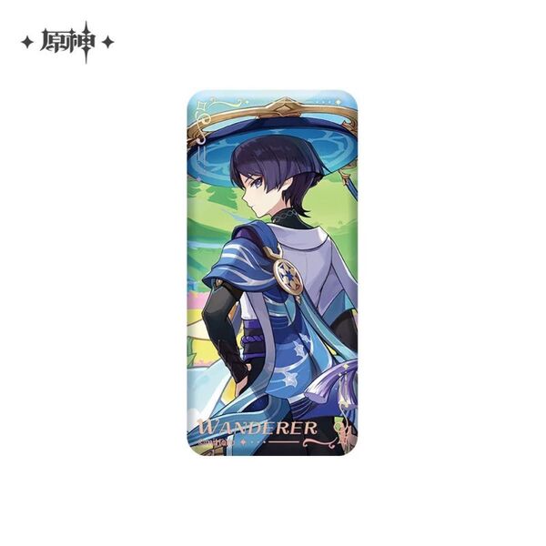 原神 キービジュアル 放浪者 スクエア缶バッジ